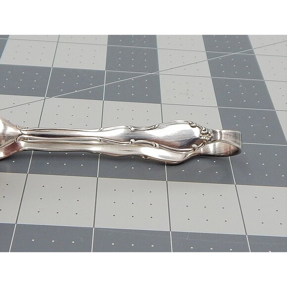 Towle Fontana Silver Electroplate Sugar Tongs 4 Inch - Picture 6 of 8